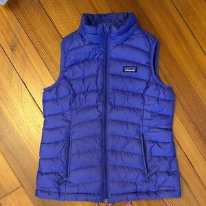 Patagonia down Puffer Vest purple size s (8)